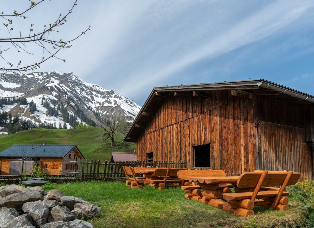 Bergwelt-M - Scheunencamping Schröcken Exterior foto